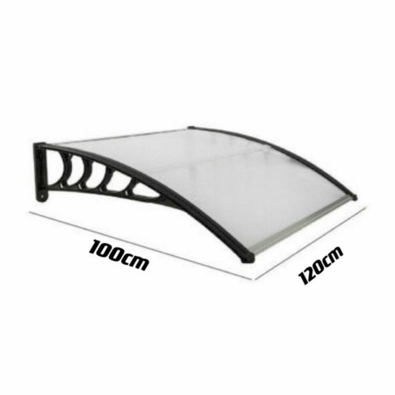 RYNX | Window Door Awning Outdoor Awning Canopy Shelter Rain Cover Patio 1.2/1.5m