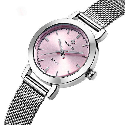 Rynx | Women's watch with quartz movement and stainless steel mesh belt