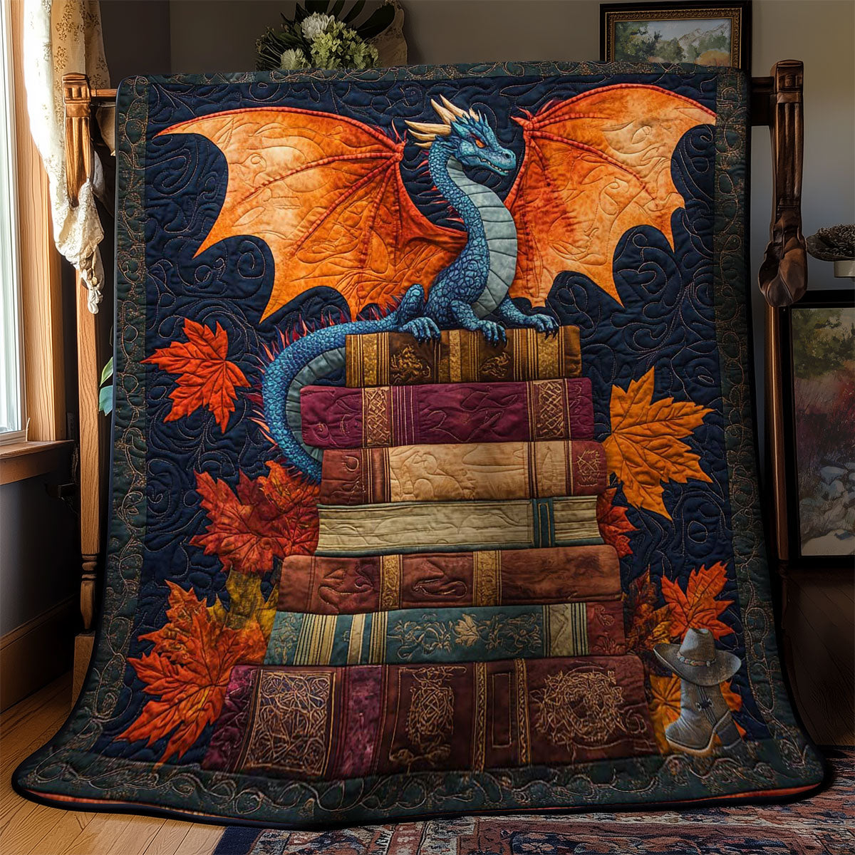 Rynx | Mystic Book Dragon Quilt