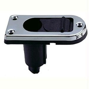 Rynx | Perko Locking Collar Polly Light Mount Base - 2 Pin - Chrome