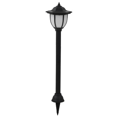 Rynx | Vidaxl Solar-Powered Outdoor Lamps - 6 Pack LED Garden Lighting, Weather Resistant, Eco-Friendly