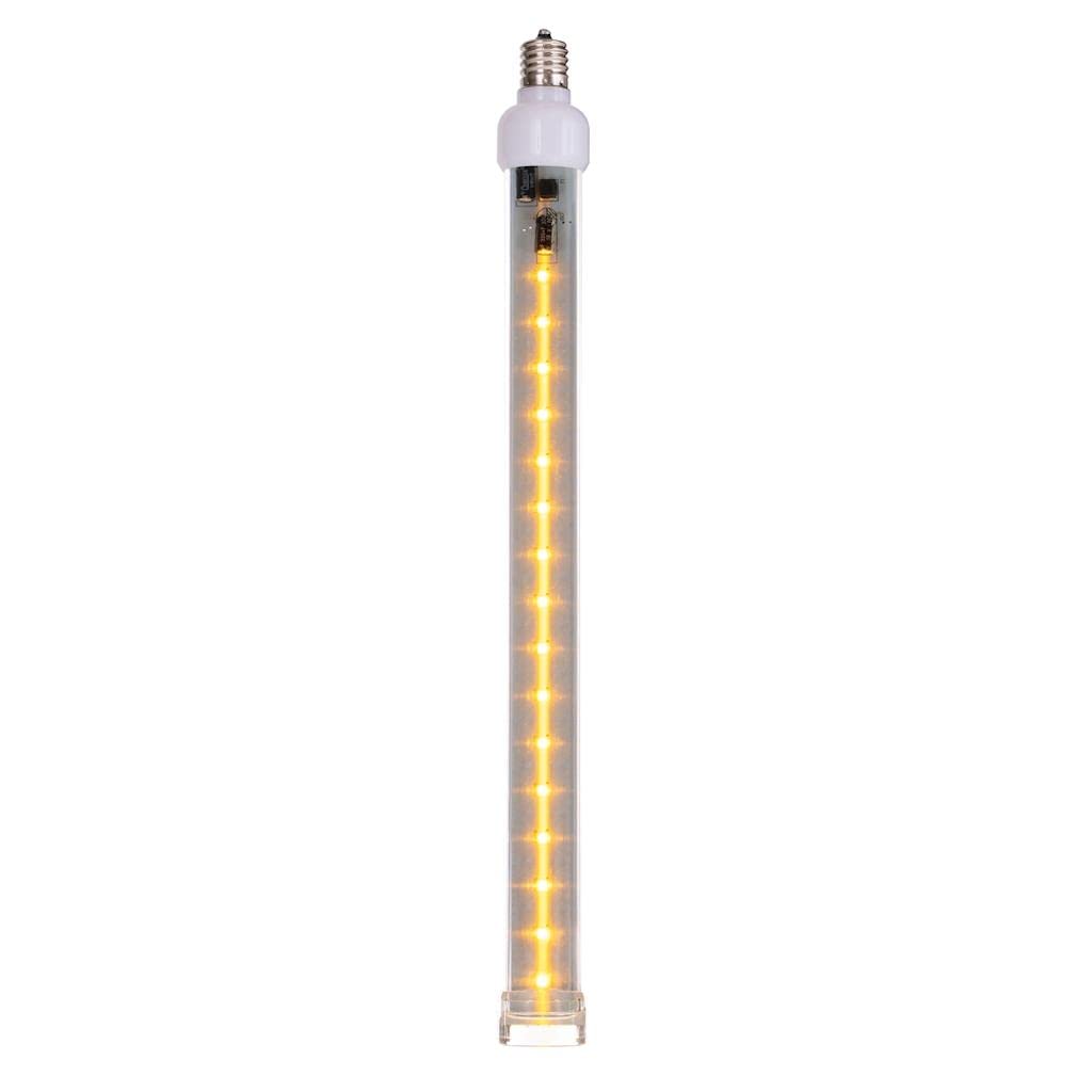 Rynx | Vickerman 683323-12" Yellow C9 Base Snow Fall Led Tube Lights (5 Pack) (Xs12C97)