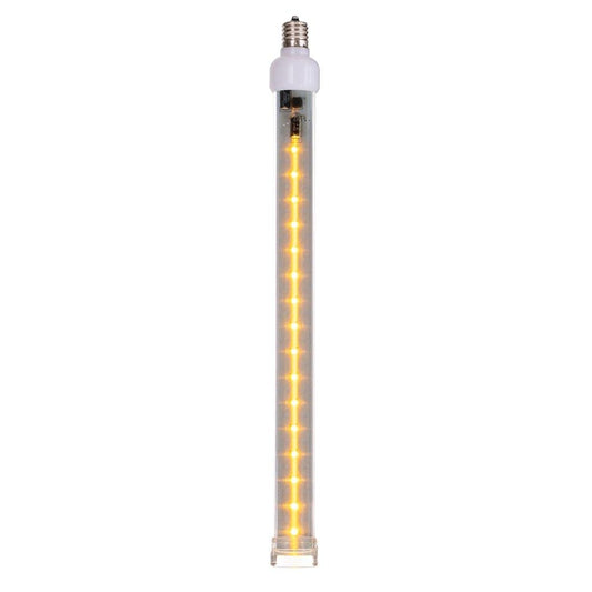 Rynx | Vickerman 683323-12" Yellow C9 Base Snow Fall Led Tube Lights (5 Pack) (Xs12C97)