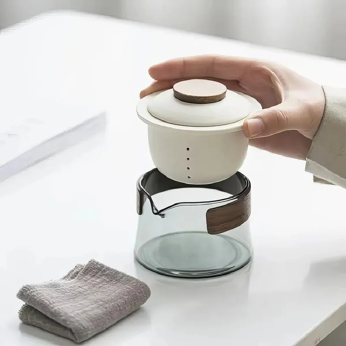 Rynx | Zen teapot and teacup set