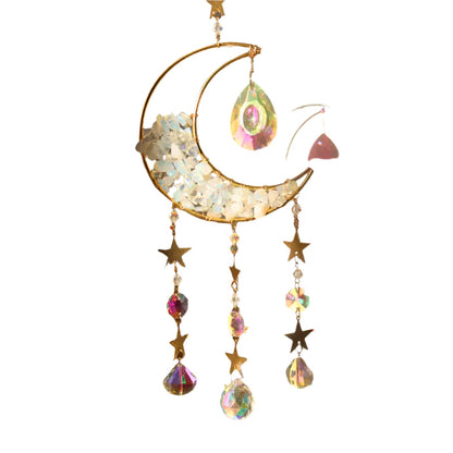Rynx | LunaPrism Dreamcatcher – Enchanting Moonlight Decoration for Peaceful Spaces
