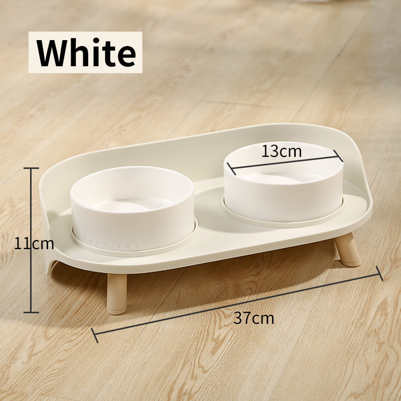 Rynx | Elevated Double Ceramic Cat Bowls