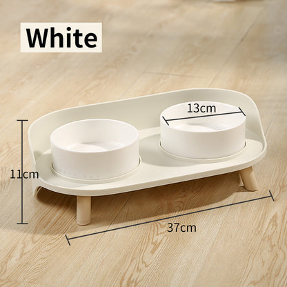 Rynx | Elevated Double Ceramic Cat Bowls