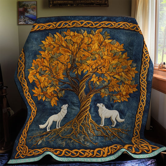 Rynx | Golden Tree of Life Quilt