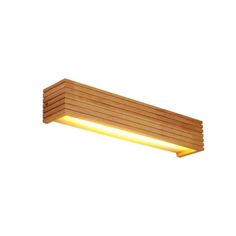 Rynx | Modern Japan Style LED Oak Wood Wall Lamp