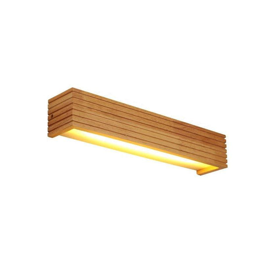 Rynx | Modern Japan Style LED Oak Wood Wall Lamp