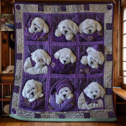 Rynx | Bichon Frise Snuggle Wrap Quilt