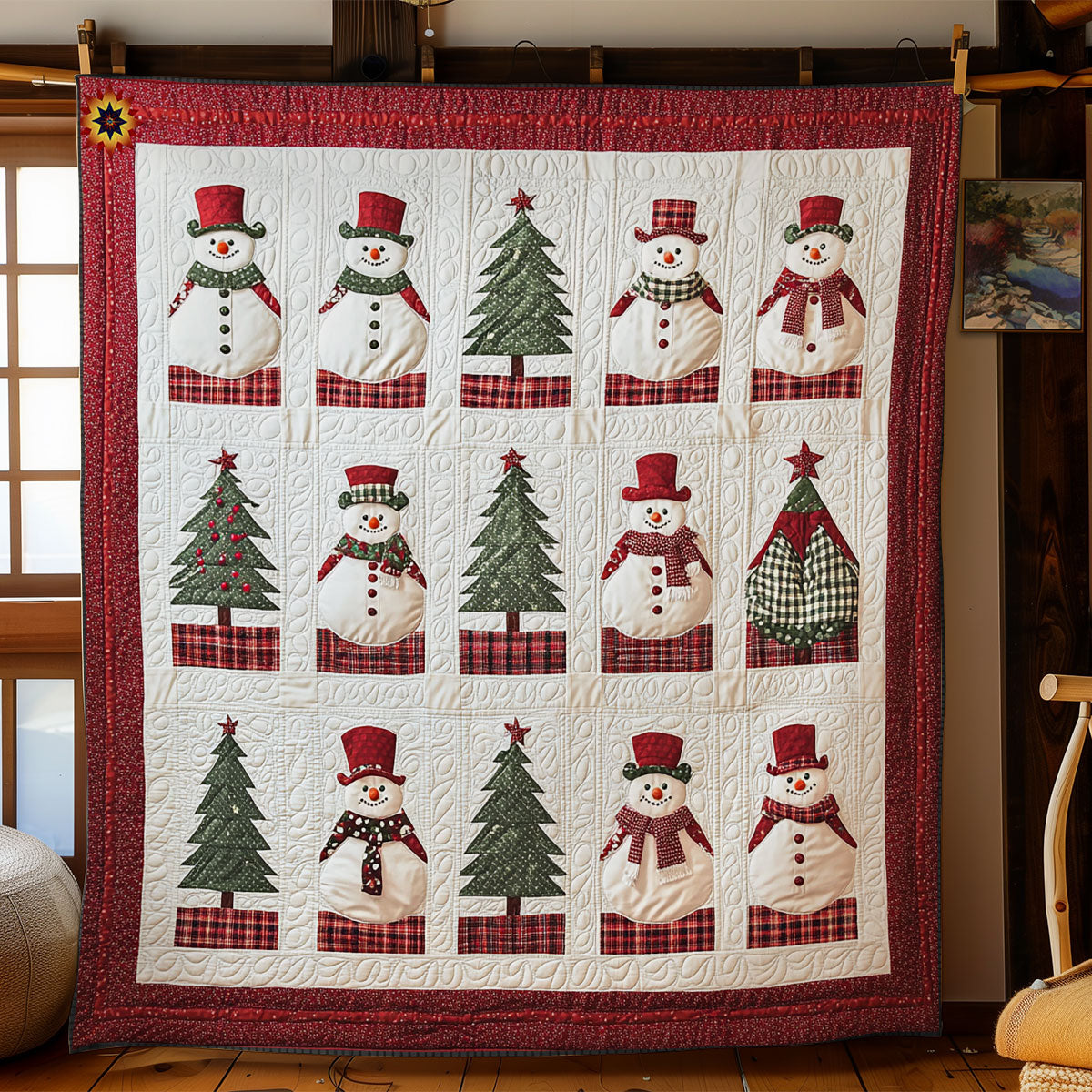 Rynx | Snowman Quilt