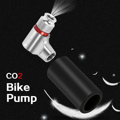 Rynx | Portable CO2 inflator Mini bicycle pump for Presta and Schrader valves