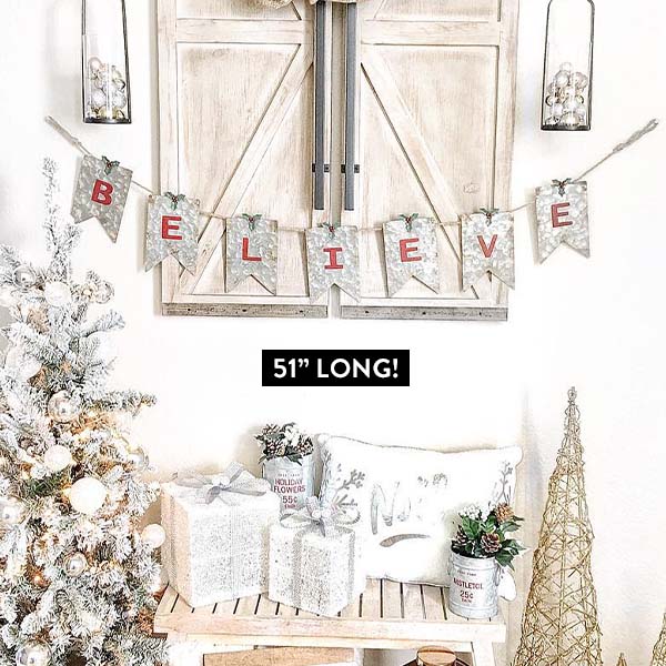 Rynx | Antiqued Tin Faith Garland