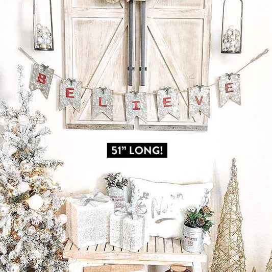 Rynx | Antiqued Tin Faith Garland