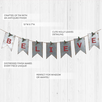 Rynx | Antiqued Tin Faith Garland