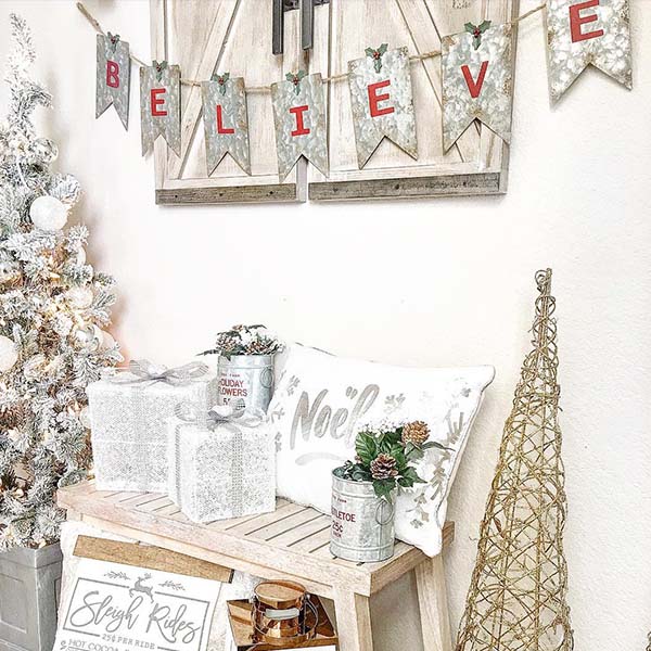 Rynx | Antiqued Tin Faith Garland