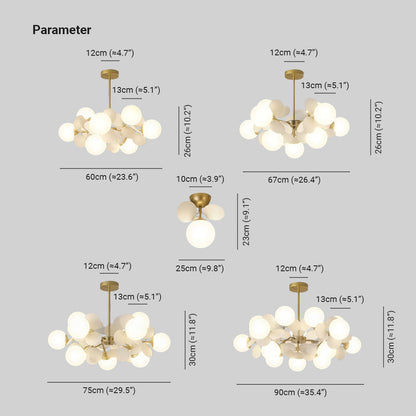 Rynx | Flower Branch Chandelier Living Room