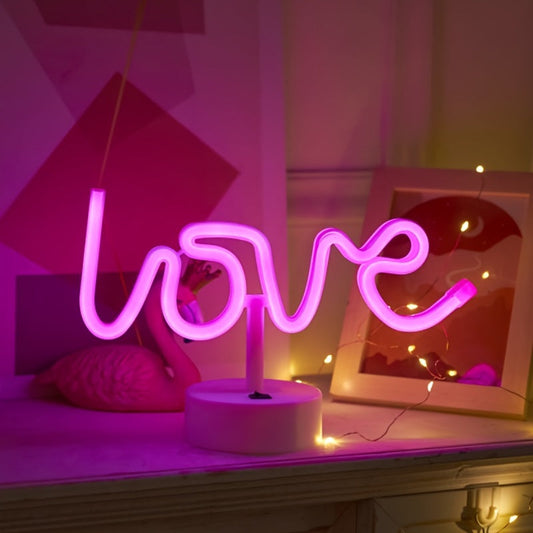Rynx | NeonLove - LED Neon Table Lamp for Bedroom and Party Decoration