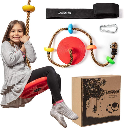 Rynx | Adventurous Tree Hopper Set - Climbing Rope and Platform - For Kids