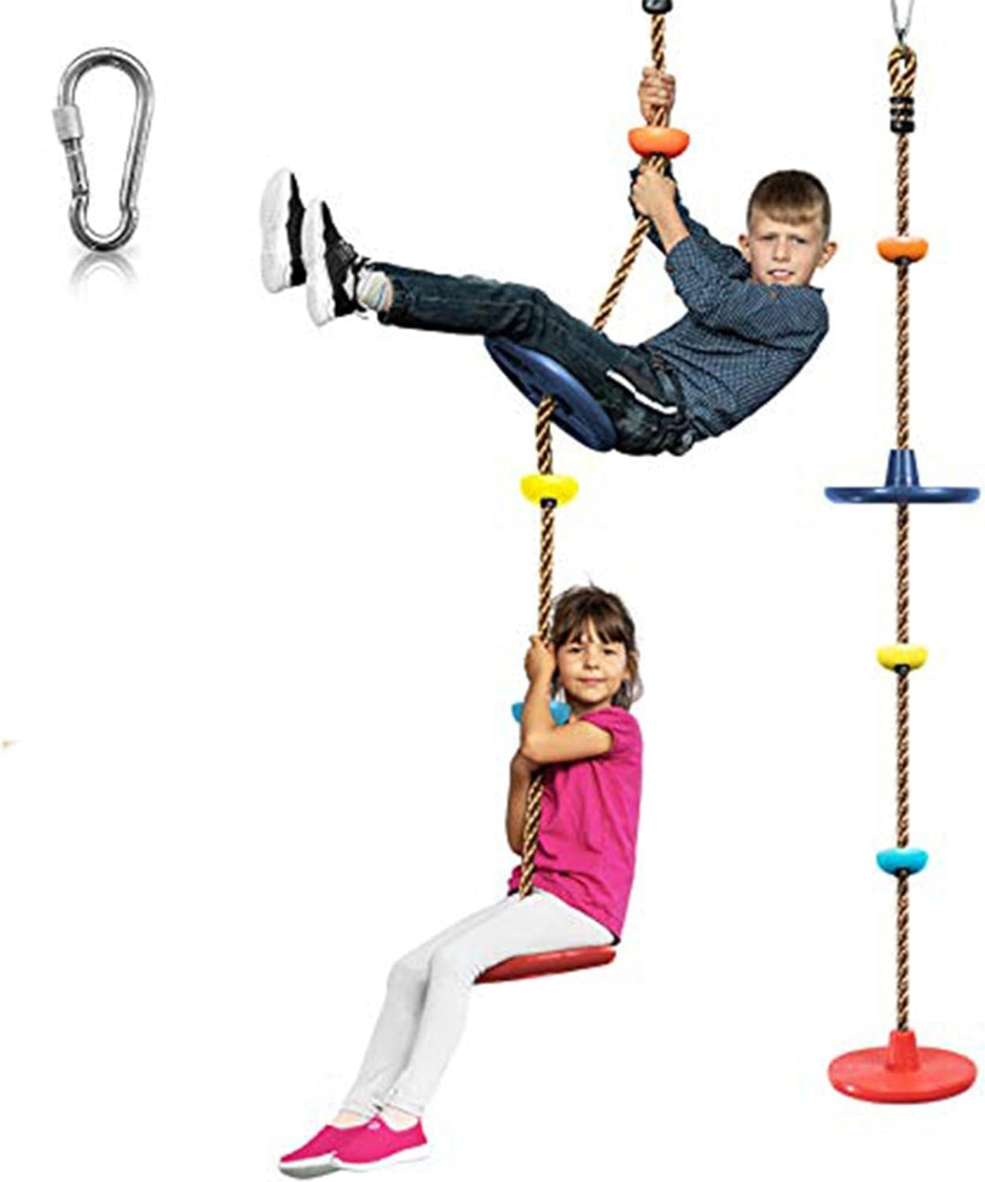 Rynx | Adventurous Tree Hopper Set - Climbing Rope and Platform - For Kids