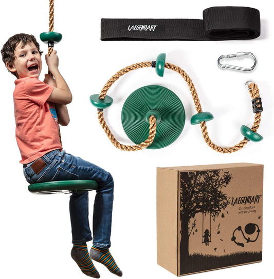 Rynx | Adventurous Tree Hopper Set - Climbing Rope and Platform - For Kids