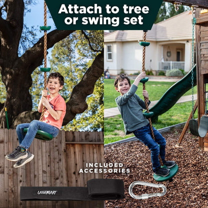 Rynx | Adventurous Tree Hopper Set - Climbing Rope and Platform - For Kids