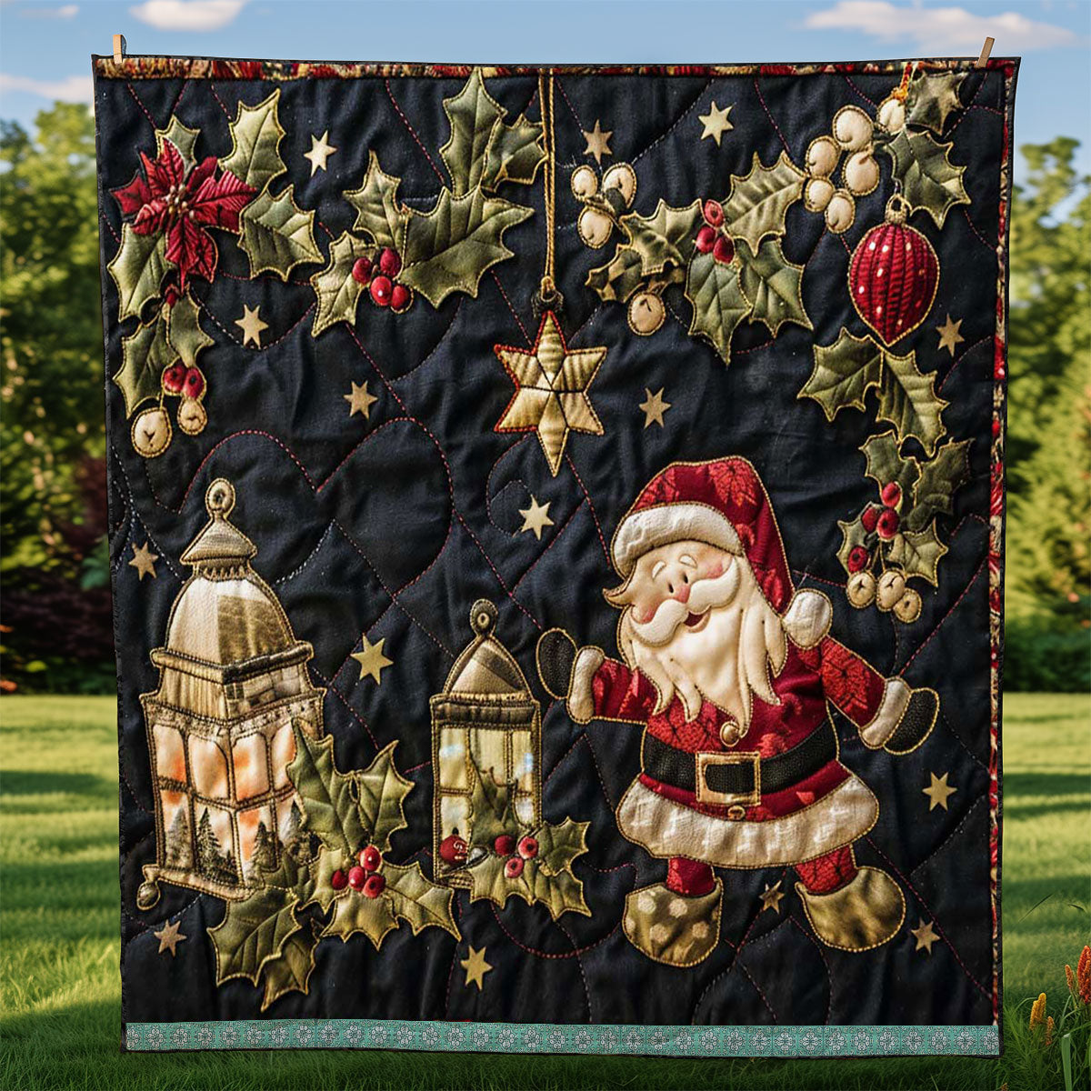 Rynx | Santa Claus Quilt
