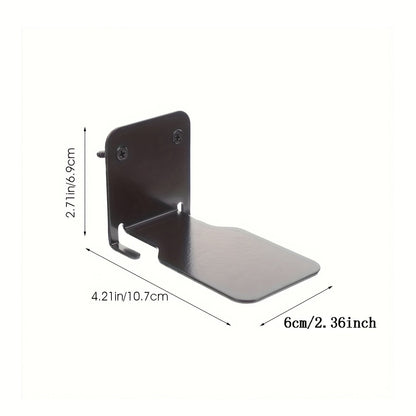 Rynx | MetalShelf - Metal Bookend Set - Functional and Sustainable Design for Office and Living Room