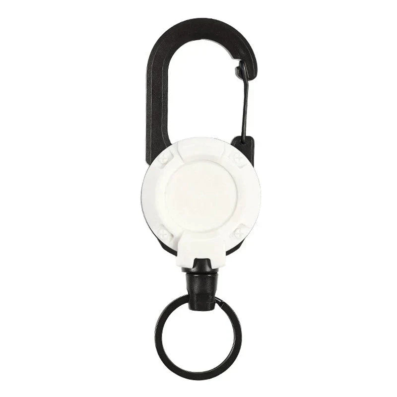 RYNX | Outdoor Automatic Retractable Wire Rope Luya Theft-Proof Tactical Keychain
