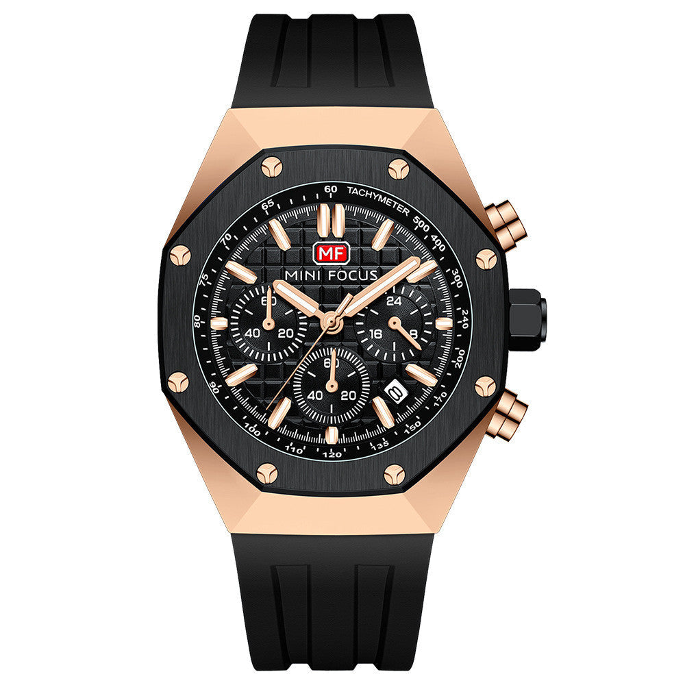 Rynx | Multifunctional Waterproof Quartz Luminous Sports Men's Watch
