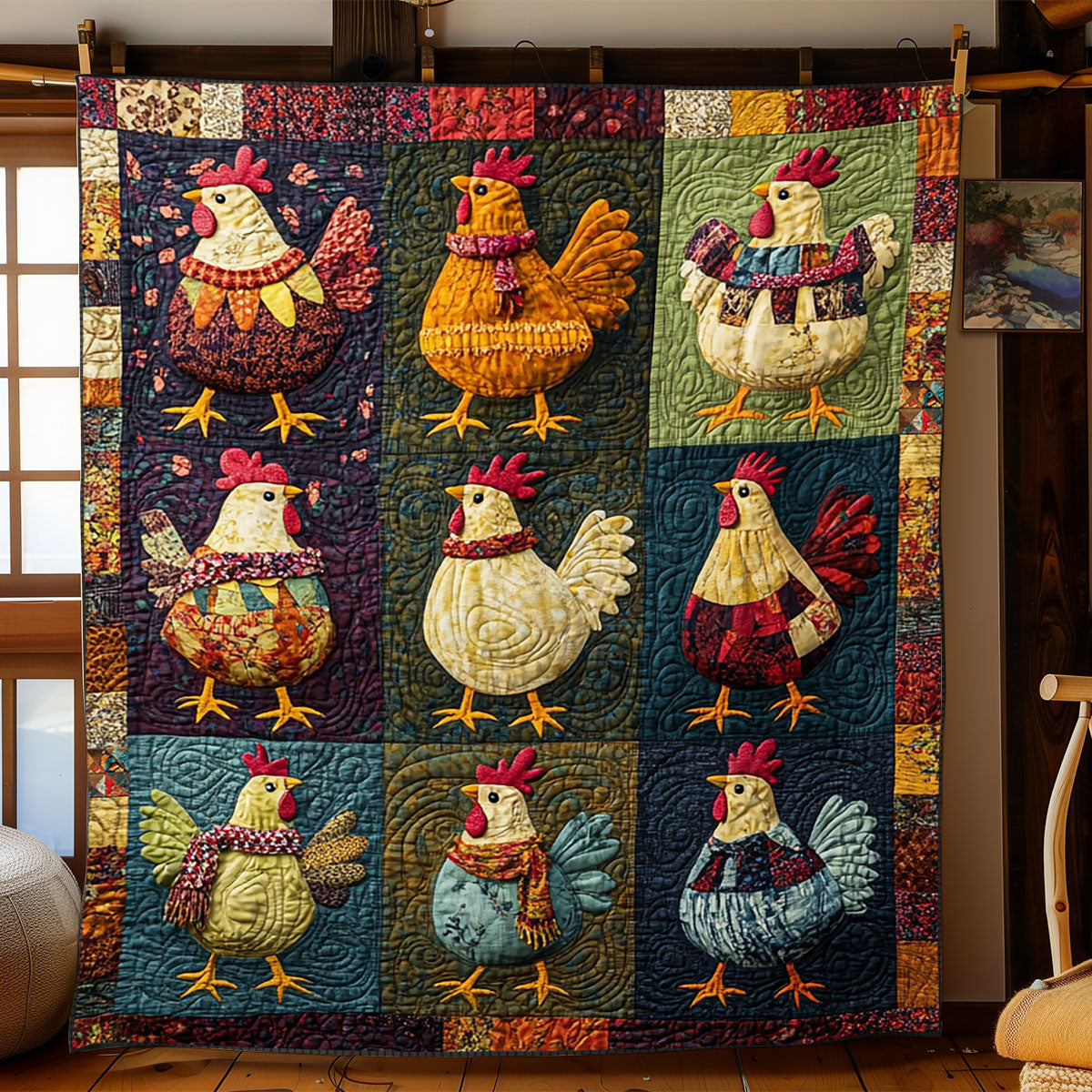 Rynx | Patchwork Chicken Blanket