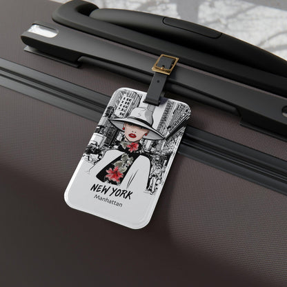Rynx | Personalized chic acrylic luggage tags - stylish travel essential