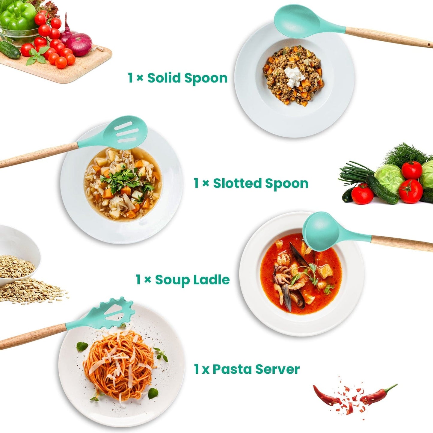 Rynx | 35-pieces: Kitchen Cookware Set