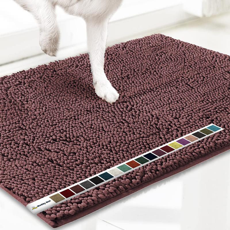 Rynx | Absorbent Chenille Entryway Rug – Non-Slip & Easy to Clean