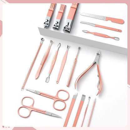RYNX | 10-Piece Nail Care Set (Ten Colors)