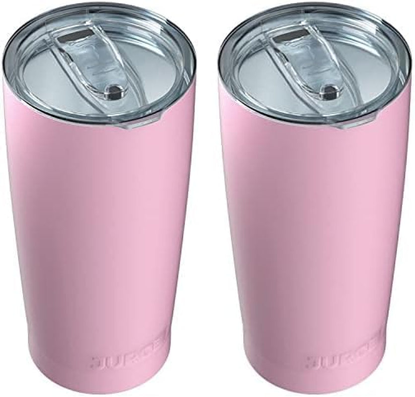 Rynx | 20oz Stainless Steel Container, Vacuum Insulated with Lid and Straw for Hot and Cold Drinks