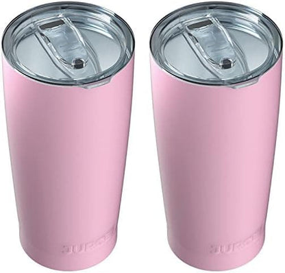 Rynx | 20oz Stainless Steel Container, Vacuum Insulated with Lid and Straw for Hot and Cold Drinks