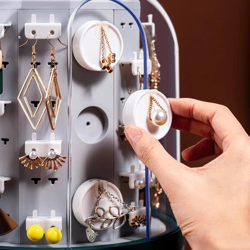 RYNX | Dimensional 360 Rotating Jewellery Box with Built-In Tower Box
