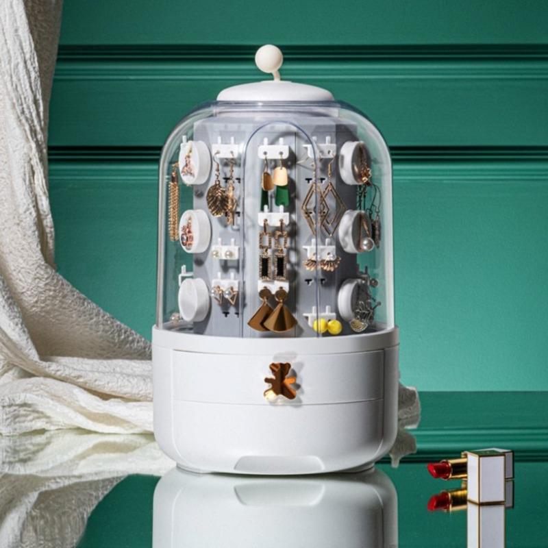 RYNX | Dimensional 360 Rotating Jewellery Box with Built-In Tower Box