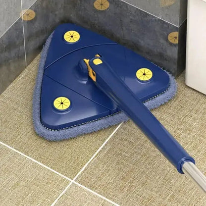 Rynx | 360° Triangle Mop (Including 2 free mop covers) – For effortless cleaning into every corner