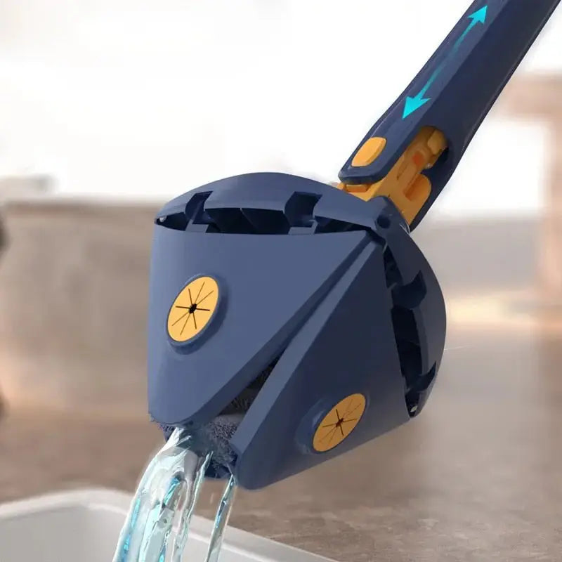 Rynx | 360° Triangle Mop (Including 2 free mop covers) – For effortless cleaning into every corner