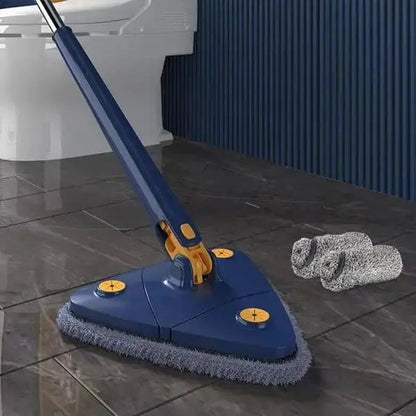 Rynx | 360° Triangle Mop (Including 2 free mop covers) – For effortless cleaning into every corner