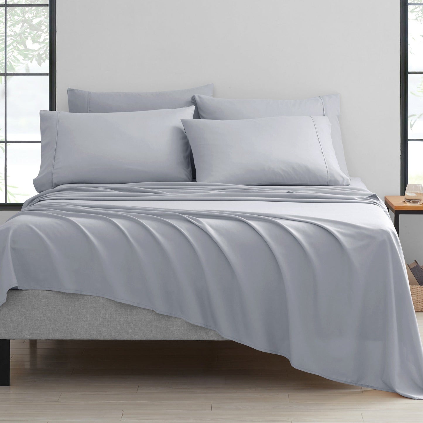 Rynx | Bamboo 2000 Thread Count 6-Piece Luxury Sheet Set - Organic, Cooling, 16 Inch Deep Pocket, Egyptian Luxury with Bonus Pillowcases - Shrink and Fade Resistant
