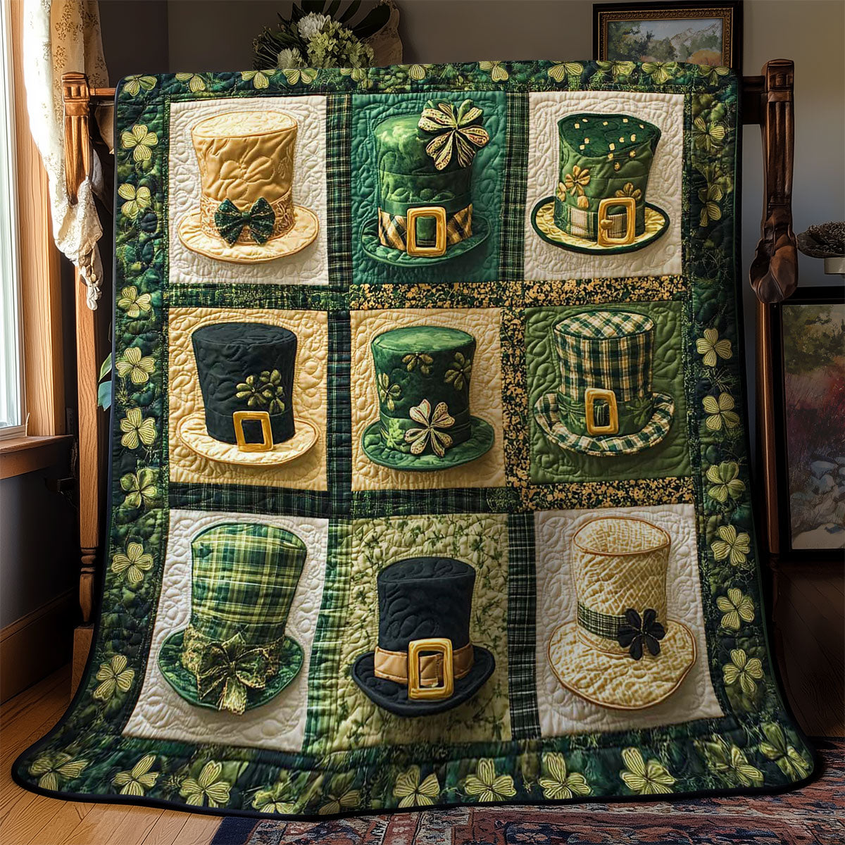 Rynx | Leprechaun's Lucky Hat Quilt