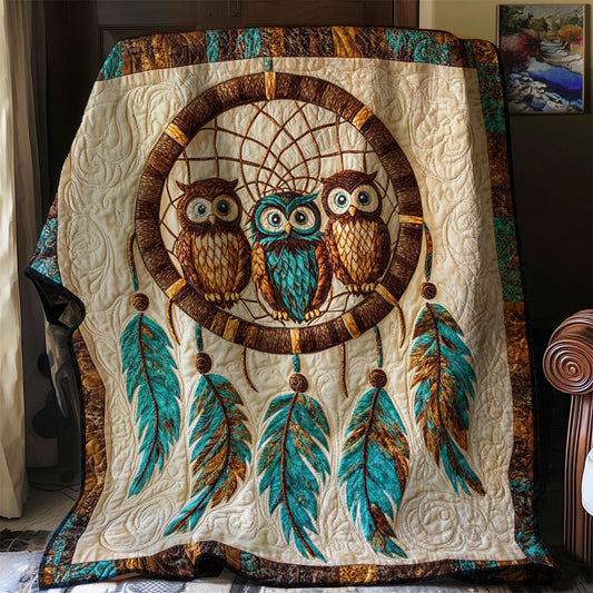 Rynx | Native Dreamcatcher Owl Quilt