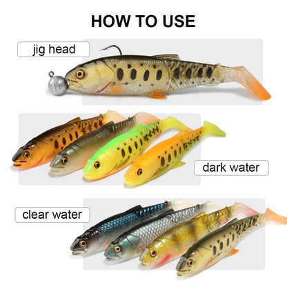 Rynx | Ultimate Predator Soft Swimbait Lure Set