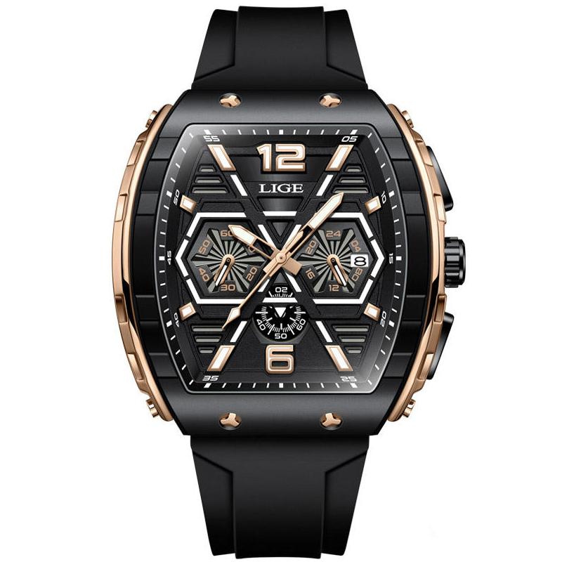 Rynx | Luxurious Square Waterproof Chronograph Watch