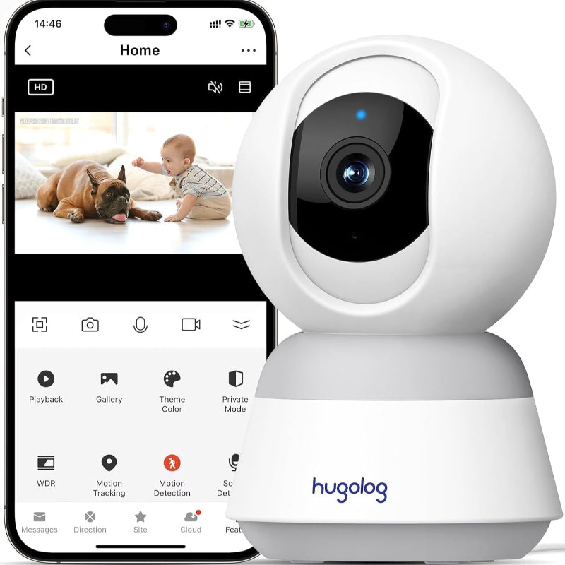 Rynx | Security camera with autofocus and smart motion tracking - Indoor pan/tilt