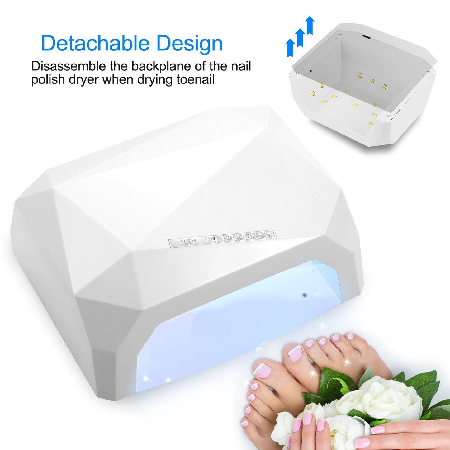 Rynx | 36W UV LED Lamp Nail Polish Dryer